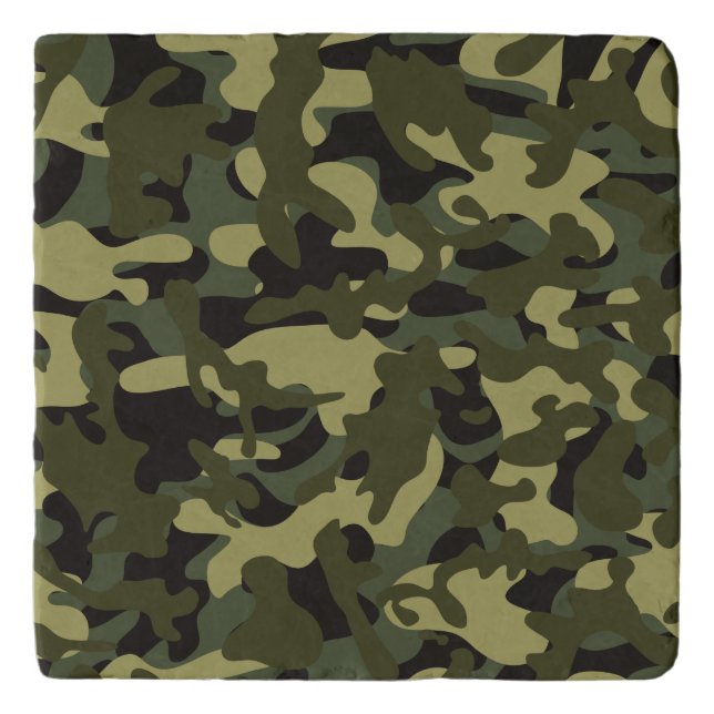 Euro Spring Camouflage  Trivet (Front)