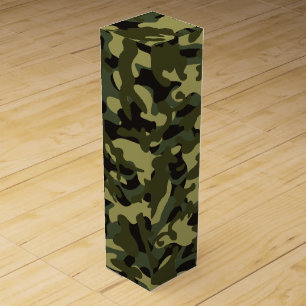 Euro Spring Camouflage Wine Box