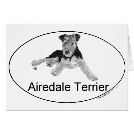 Euro-Style Puppy Cards (Front Horizontal)