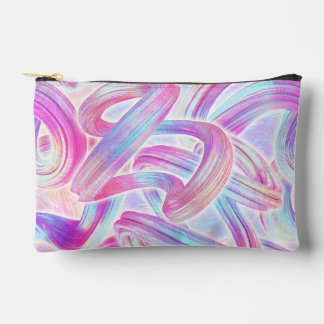 eurobeat holorave - pink and blue : accessory pouch