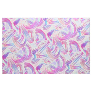 eurobeat holorave - pink and blue : fabric