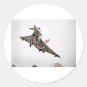 EUROFIGHTER TYPHOON CLASSIC ROUND STICKER