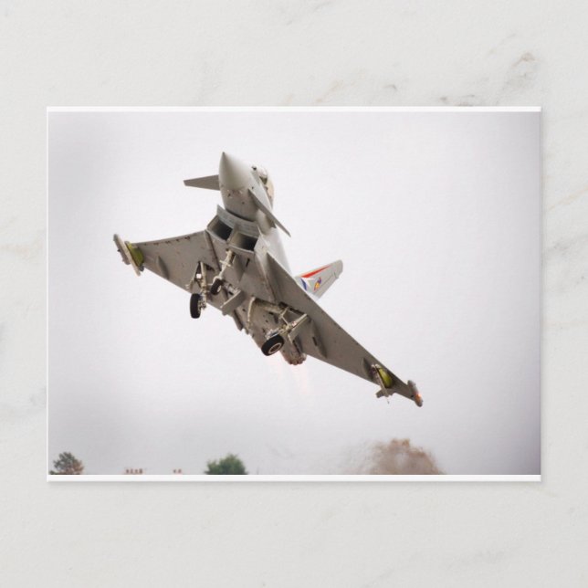 EUROFIGHTER TYPHOON POSTCARD (Front)