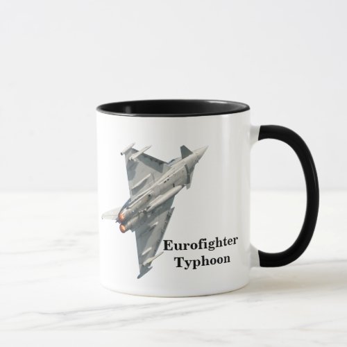 Eurofighter Typhoon with monogram Mug