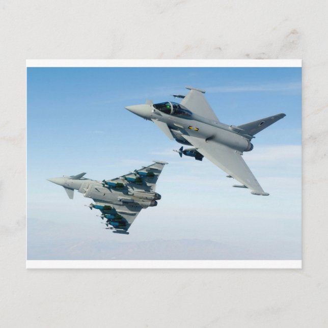 EUROFIGHTERS POSTCARD (Front)
