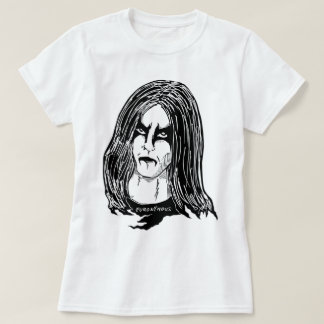 Euronymous Make Up Face T-Shirt