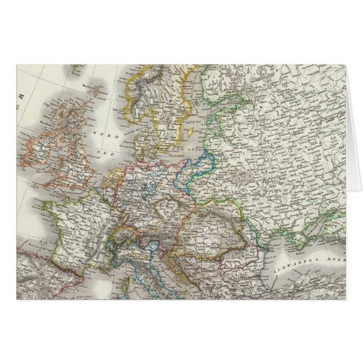 Europa Atlas Map Cards (Front Horizontal)