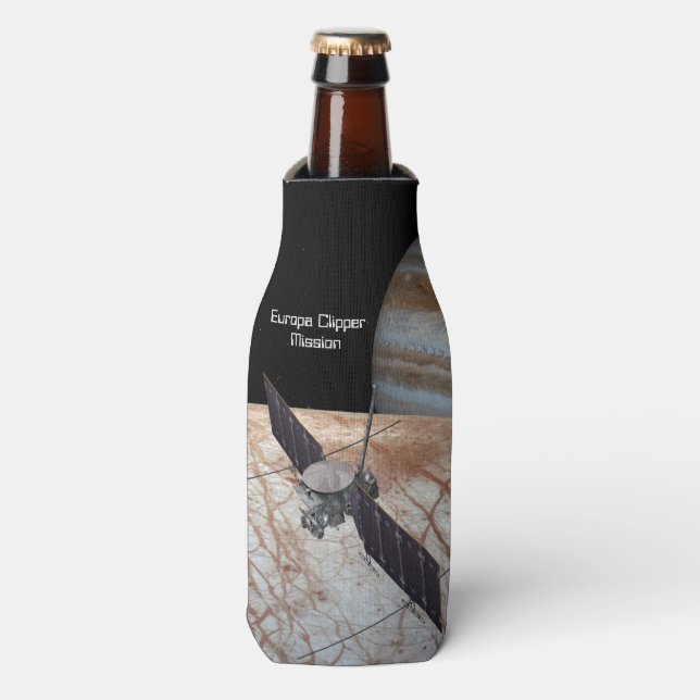 Europa Clipper Mission Spacecraft Bottle Cooler (Bottle Front)