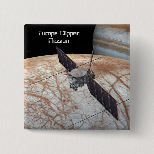 Europa Clipper Mission Spacecraft Button