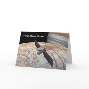 Europa Clipper Mission Spacecraft Card