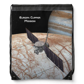 Europa Clipper Mission Spacecraft Drawstring Bag
