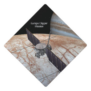 Europa Clipper Mission Spacecraft Graduation Cap Topper