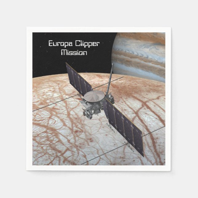 Europa Clipper Mission Spacecraft Napkins (Front)