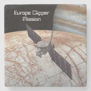 Europa Clipper Mission Spacecraft Stone Coaster