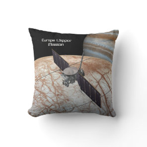 Europa Clipper Mission Spacecraft Throw Pillow