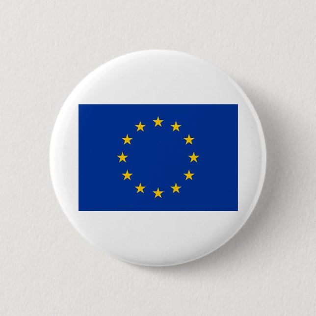 Europa flag button (Front)