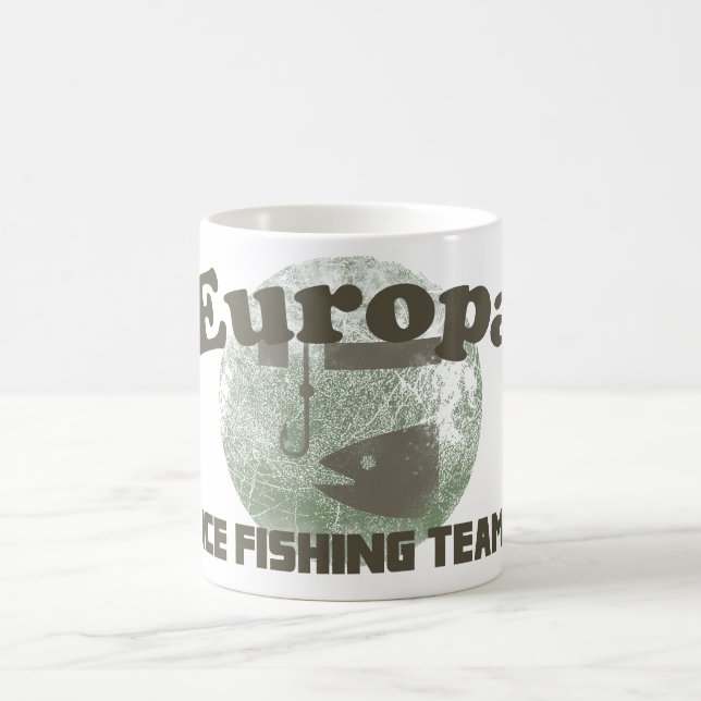 Europa Ice Fishing Team Coffee Mug (Center)