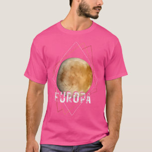 Europa Jupiter Moon Solar System Space Astronomy T-Shirt