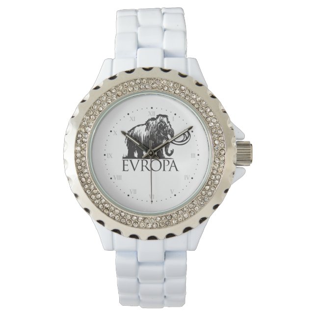 Europa Mammoth Nordic Mythology Viking Pagan Watch (Front)