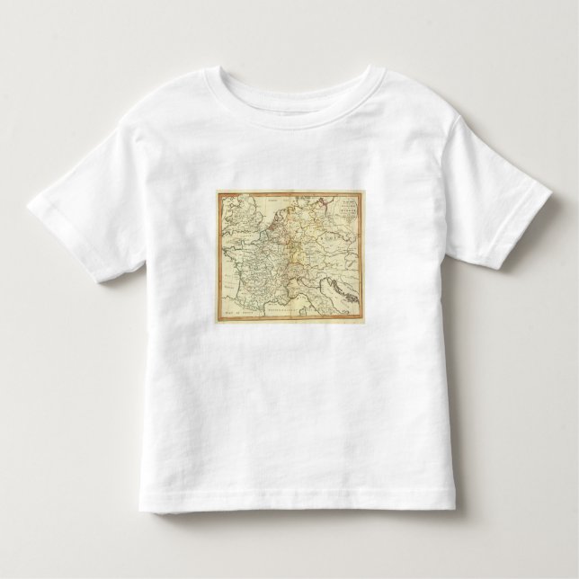 Europe 10 toddler t-shirt (Front)