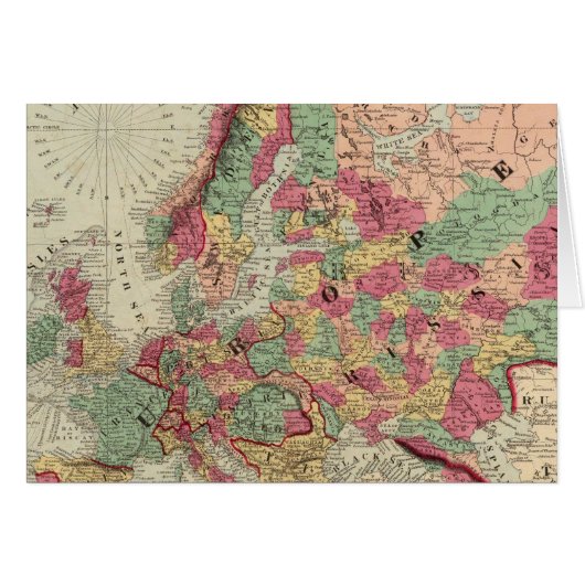 Europe 15 cards (Front Horizontal)