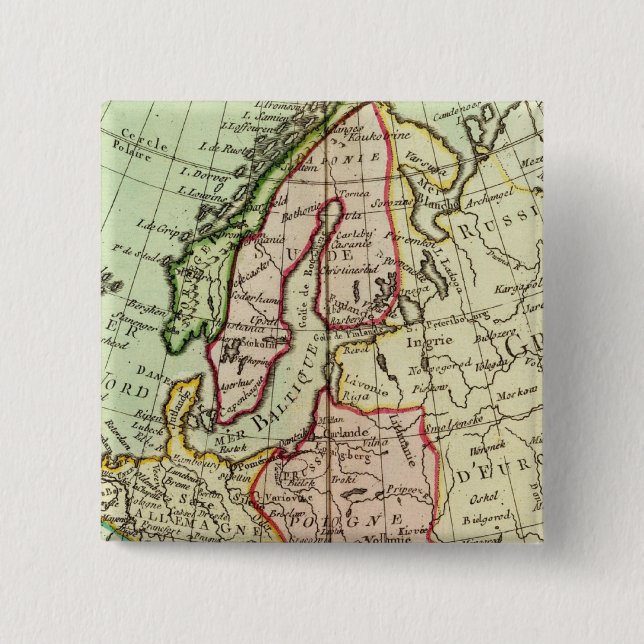 Europe 16 pinback button (Front)