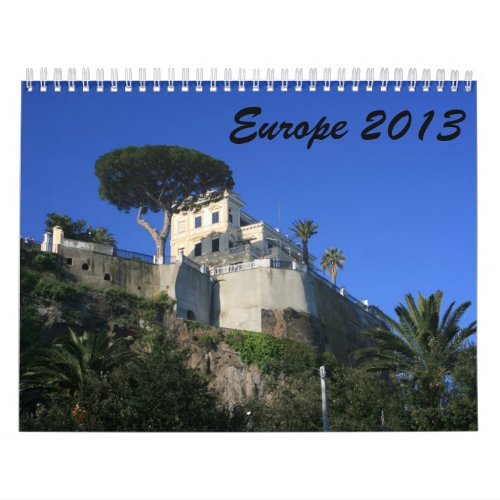 Europe 2013 calendar