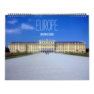 europe 2026 large calendar