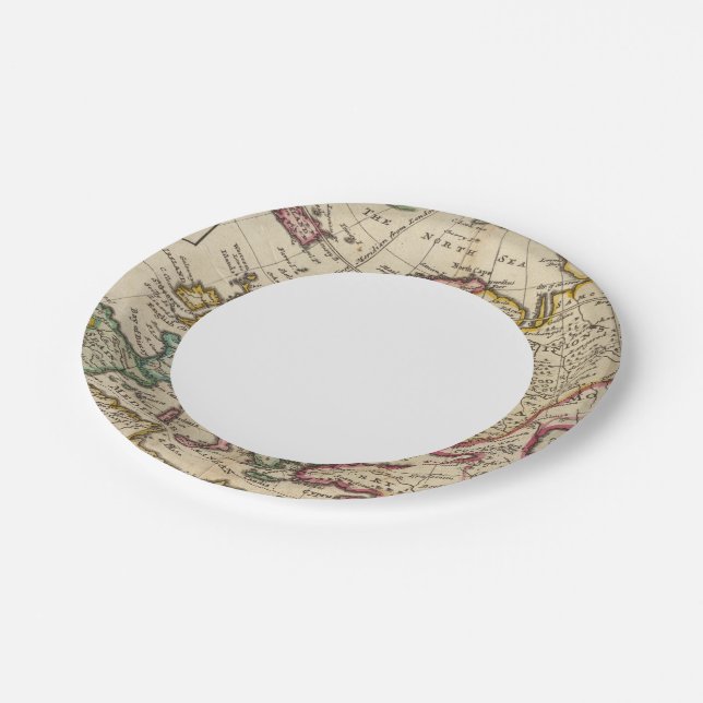 Europe 20 paper plates (Angled)