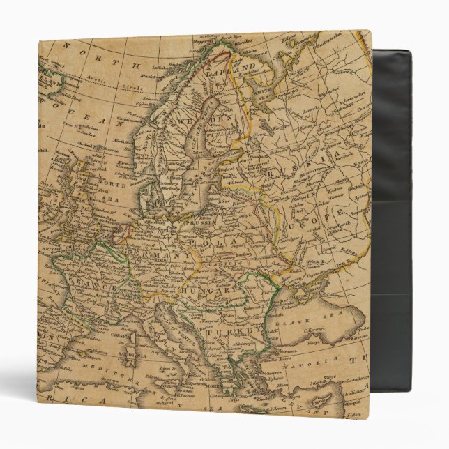 Europe 22 3 ring binder (Front/Inside)