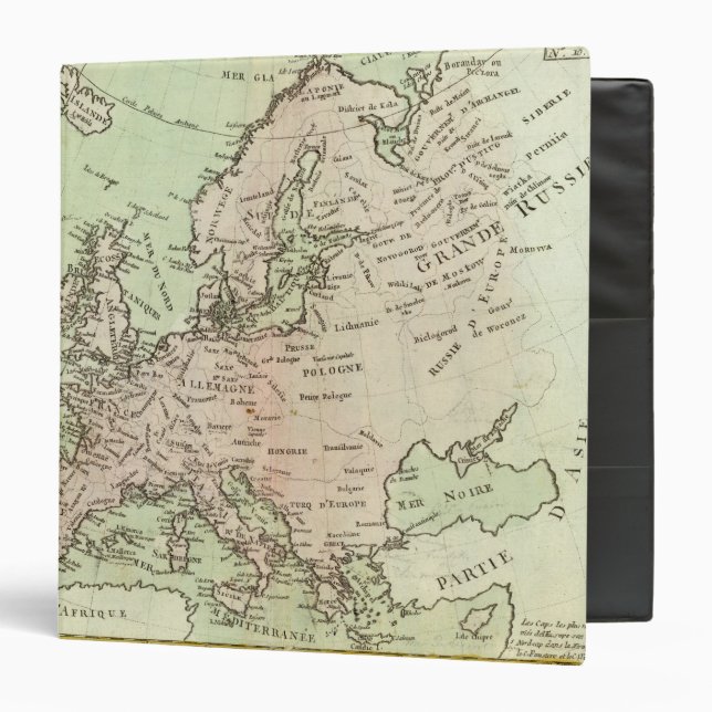 Europe 26 3 ring binder (Front/Inside)