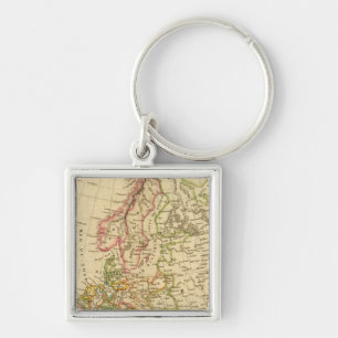 Europe 27 keychain