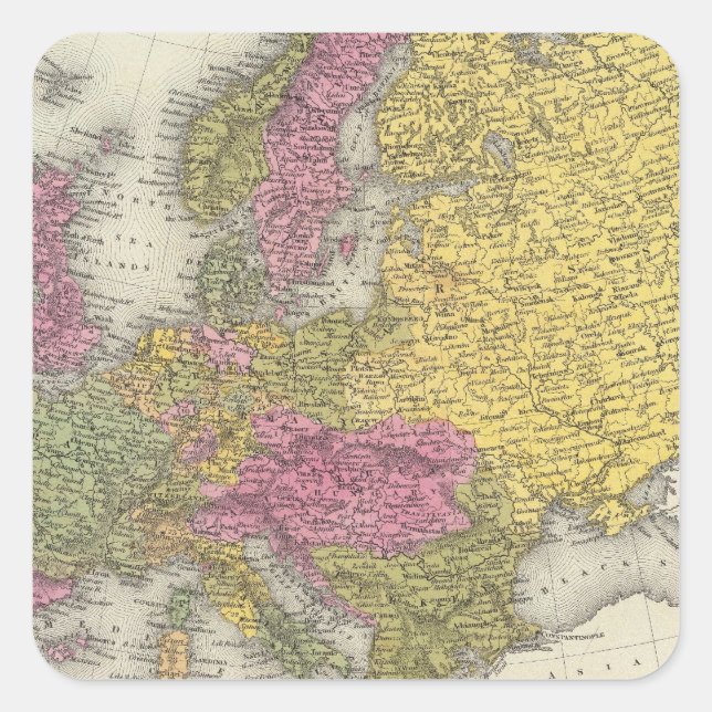 Europe 29 square sticker (Front)