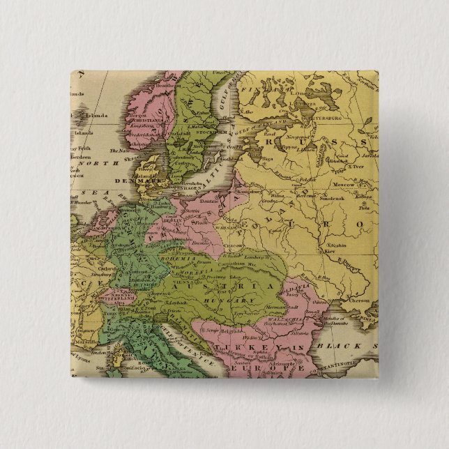 Europe 40 pinback button (Front)