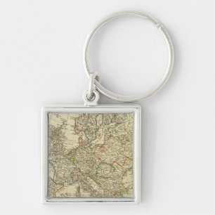 Europe 43 keychain