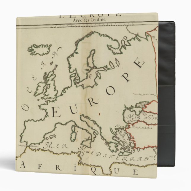 Europe 44 3 ring binder (Front/Inside)
