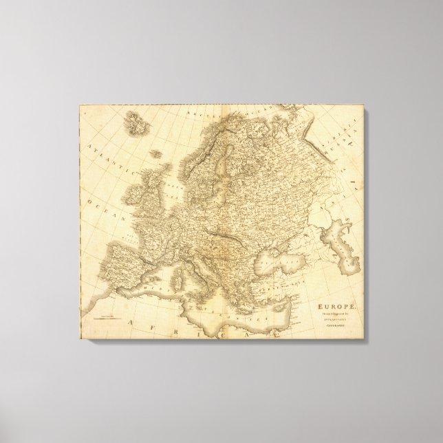 Europe 47 canvas print (Front)