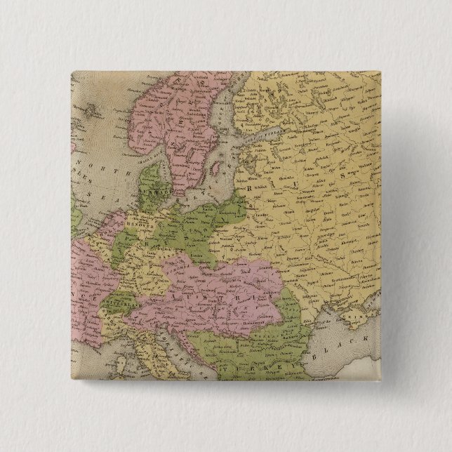 Europe 47 pinback button (Front)