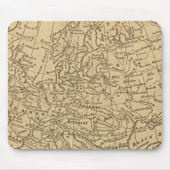 Europe 4 mouse pad (Front)