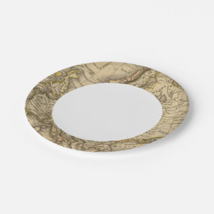 Europe 6 paper plates