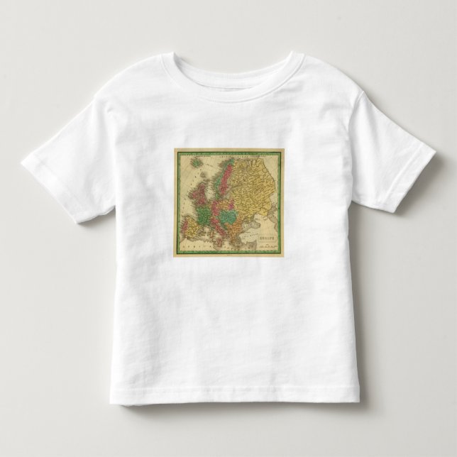 Europe 8 toddler t-shirt (Front)