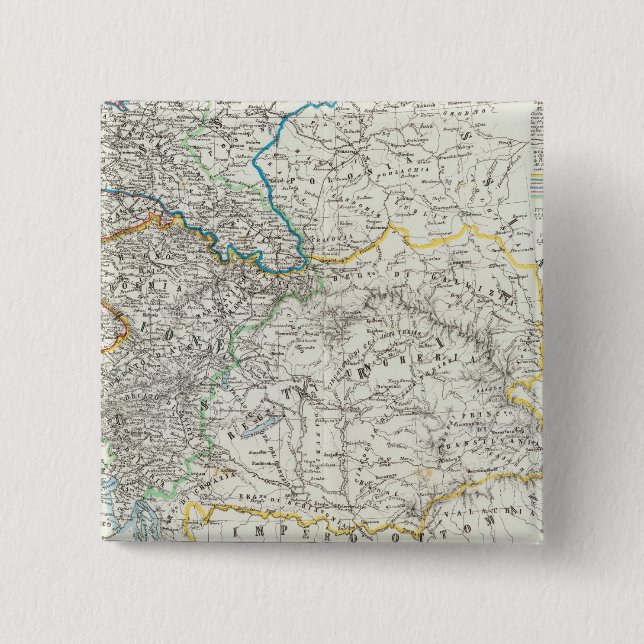 Europe and Germany Pinback Button (Front)