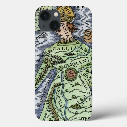 EUROPE AS A QUEEN 1588 iPhone 13 CASE