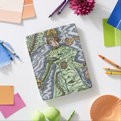 EUROPE AS A QUEEN 1588 iPad SMART COVER