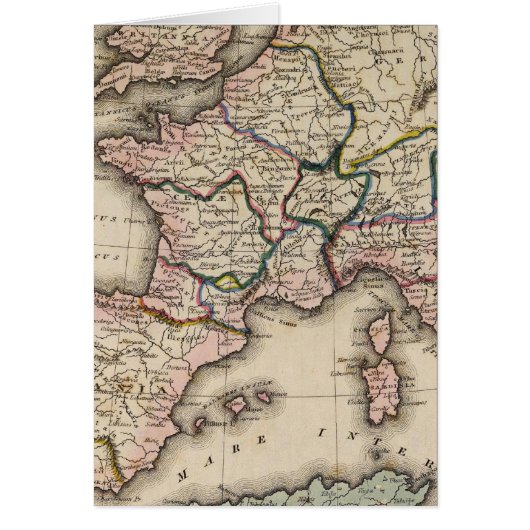 Europe Atlas Map Cards (Front)