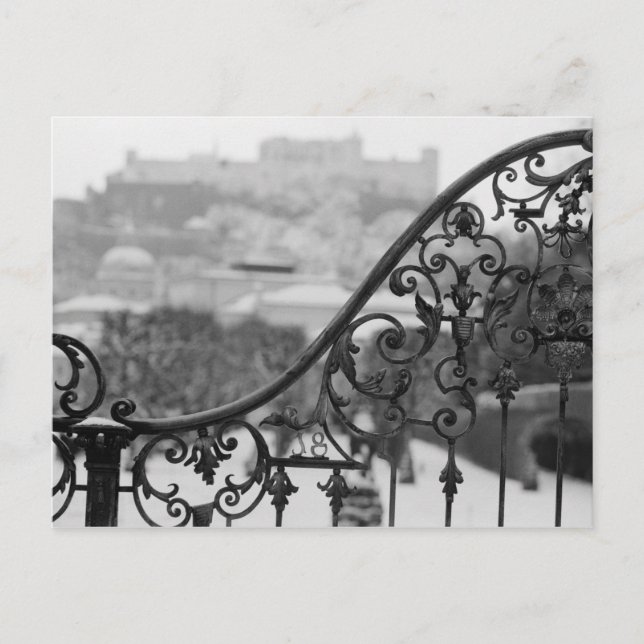 Europe, Austria, Salzburg. View of the Old City Postcard (Front)