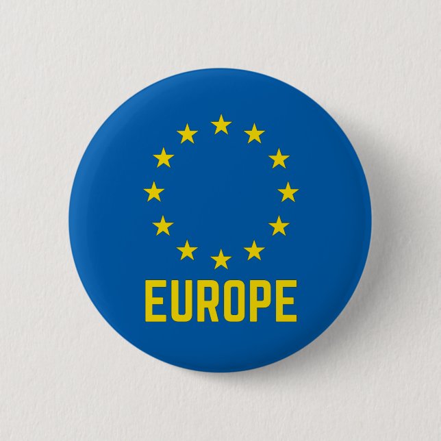 Europe Button (Front)