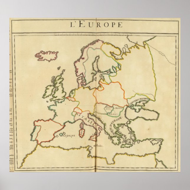 Europe by Religion 2 Poster (Front)