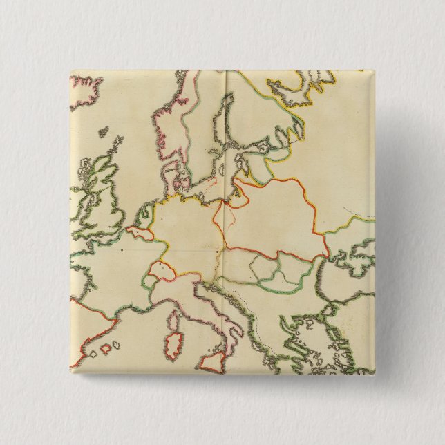 Europe by Religion Button (Front)