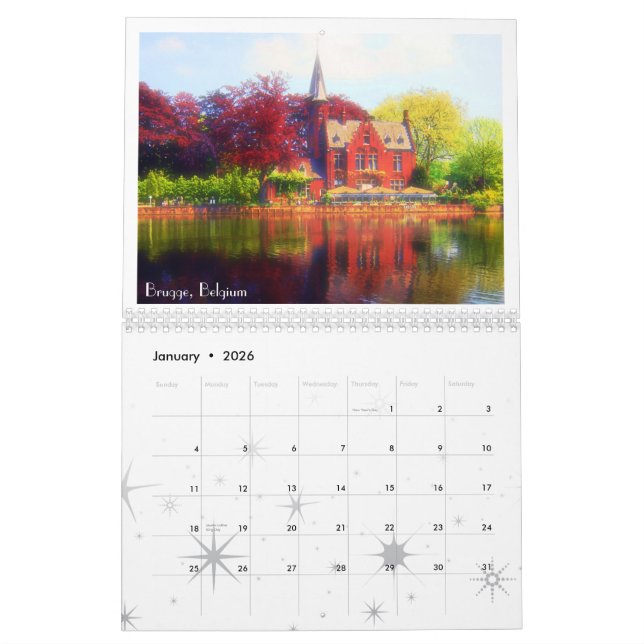 Europe Calendar (Jan 2026)